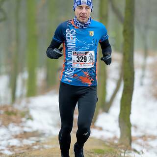 Damian počas Bieruński Bieg Utopca 2026