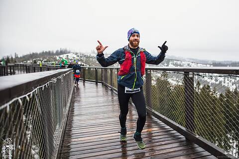 Rafał počas Janosik Winter Race 2026