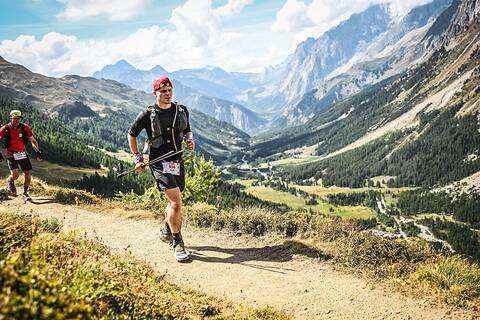 Jacek počas UTMB 2023
