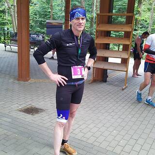 Adam počas Zamczyska Trail 2026