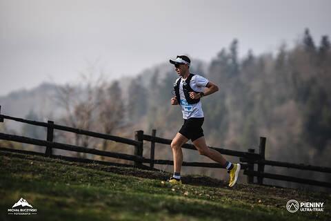 Daniel počas Pieniny Ultra-Trail 2026