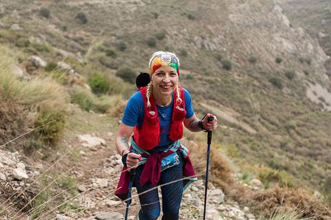 Marta počas Ultra Sierra Nevada 2026