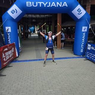 Paweł počas Ultramaraton Jaga-Kora 2026