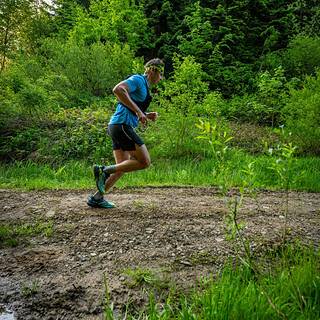 Michał počas Ultramaraton Jaga-Kora 2026
