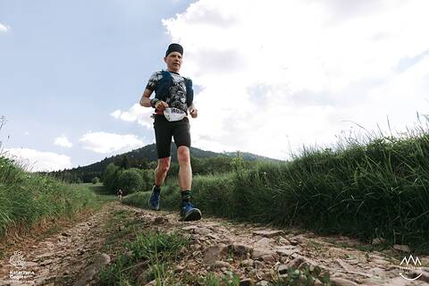 Piotr počas Ultra-Trail® Małopolska 2026