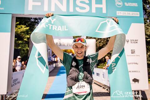 Michał počas Izery Ultra-Trail 2026