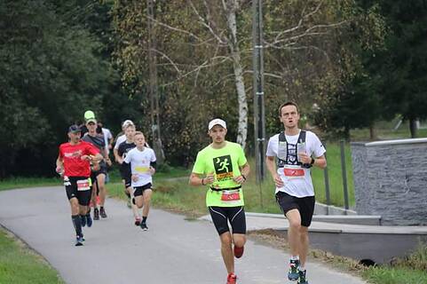 Michał počas Bieg Niezłomnych 2018