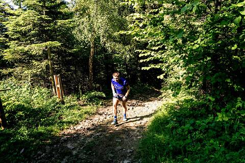 Michał počas XRun - Ucieczka św. Kingi 2026